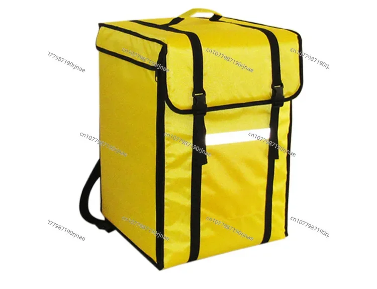 69L Incubator Large Double Shoulder Refrigerated Bag Food Take-out Delivery Box Cake Pizza Insulated Ice Backpack