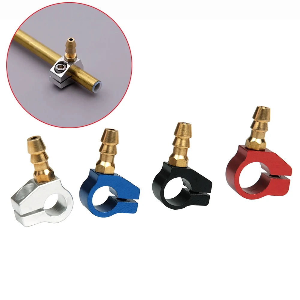 RC Boat 6/7/8/9mm Brass Tub Drive Shaft Refuel Nozzle Oil Fuel Lubricating Clip Clamps For 4mm/4.76mm/6.35mm Flexible Parts