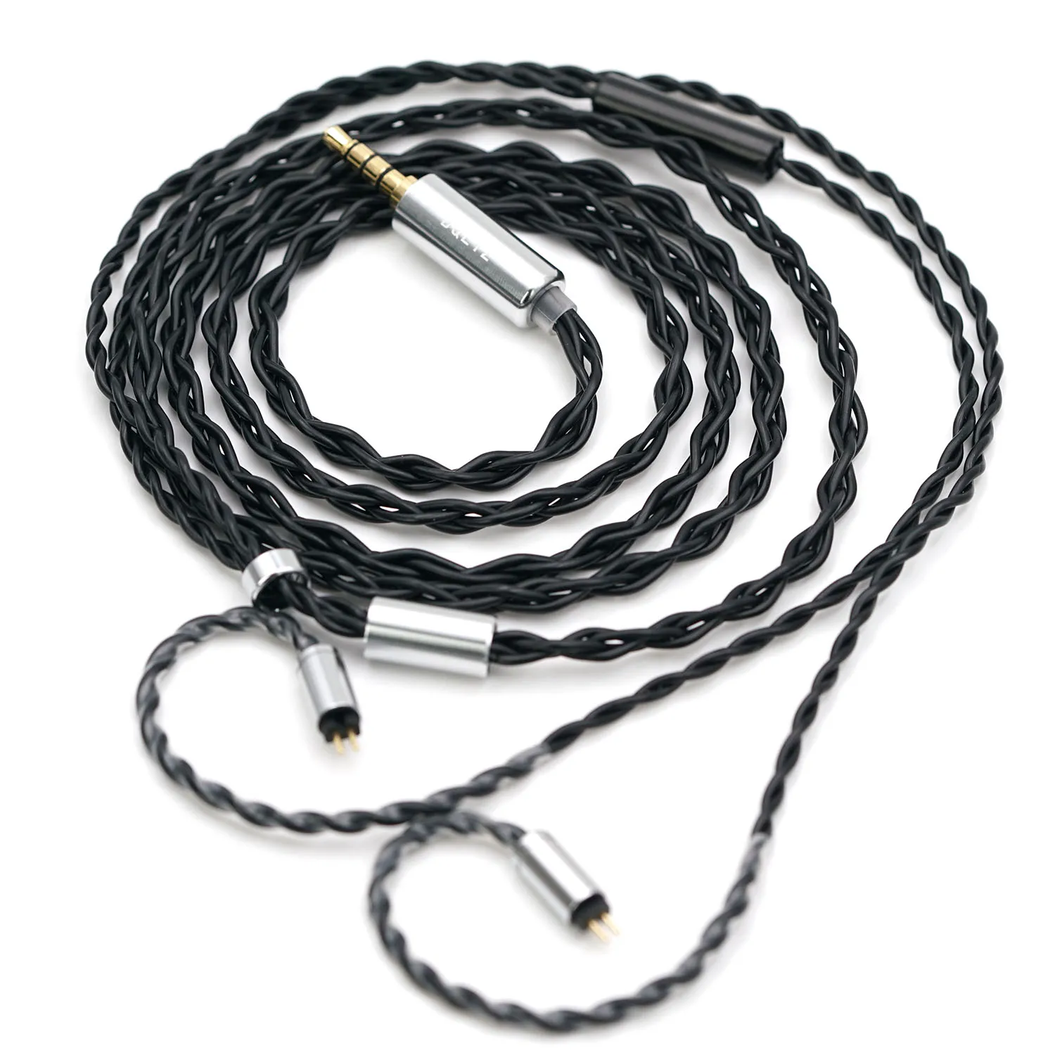 BQEYZ NI HiFi In-Ear-Kopfhörer mit dynamischem Treiber und Bio-Keramik-Membran, Gaming-Ohrhörer mit austauschbaren Steckern, 3,5 mm/4,4 mm – Detail 12