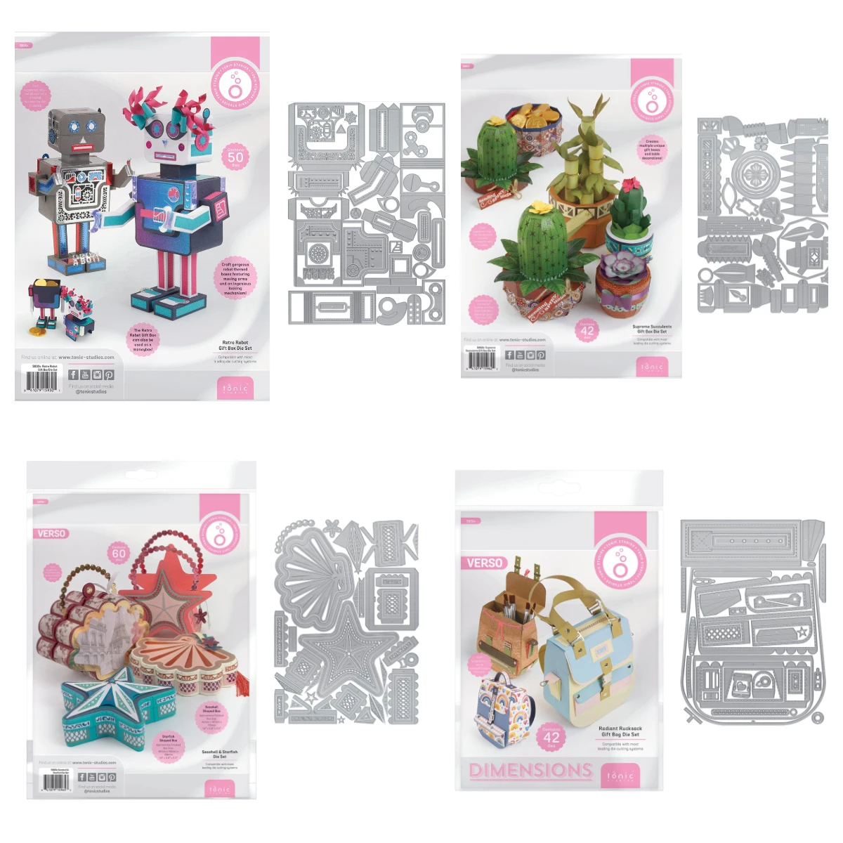 

Retro Robot Gift Box Die Set Metal Craft Cutting Dies DIY Scrapbooking Decoration Manual Handmade For Embossing Template New