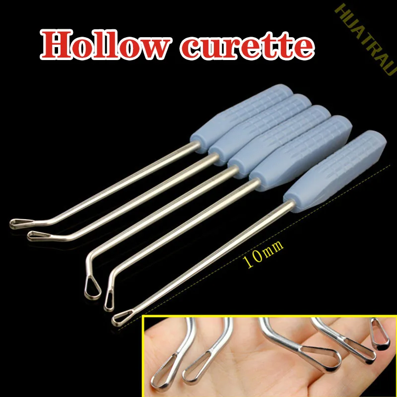 

Hollow curette intervertebral disc curette orthopedic instruments medical spinal endplate scoop vertebral curette