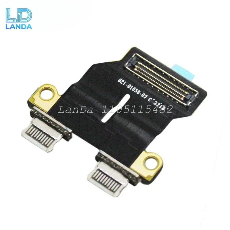 DC Power Jack I/O USB-C Board Flex Cable Replacement For MacBook Air 13