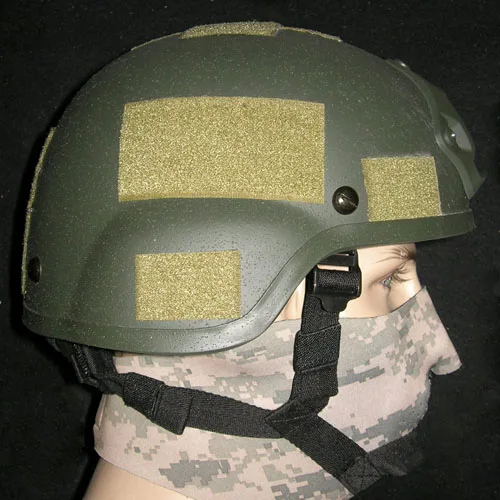 Tactical MICH 2000 Helmet Hunting GFRP Helmet Covered Shooting Airsoft Head Protective Gear