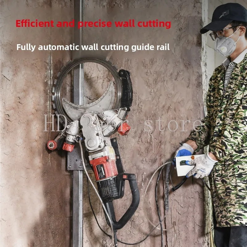 

Column type monorail circular saw track automatic manual rail wall cutting machine