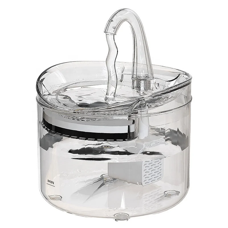 PC Pet Water DispenserPlug-in Cycle Water Discharge Small Pet Water Dispenser for Dogs and Cats