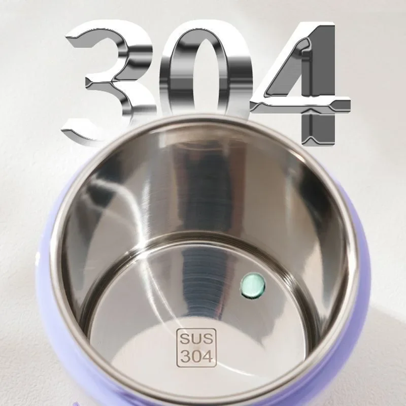 Breakfast Cup Stainless Steel Plug-in USB Insulated Soup Porridge Outdoor Portable Water Heated Insulated Lunch Box