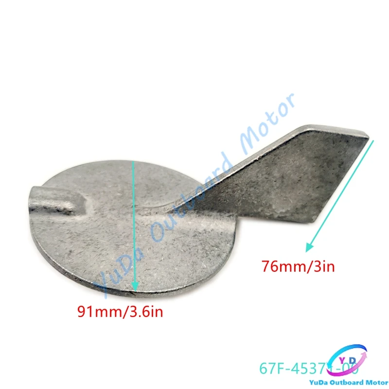ヨヤマハアウトボードモーター用のノードトリムタブ、新しいモデル、67f-45371-00、50、60、70、75、80hp、90hp、67f-45371