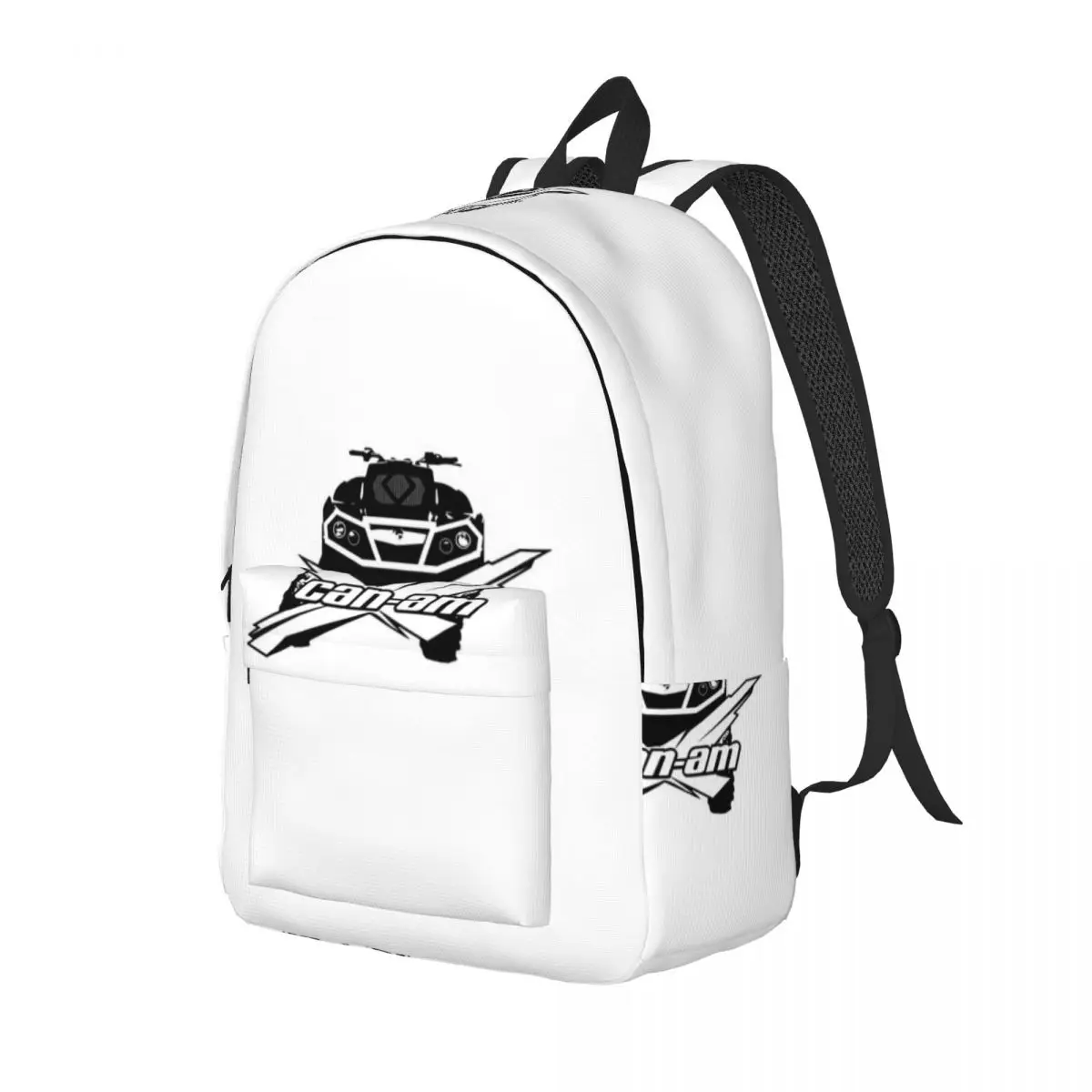 Can-Am BRP Motorcycle Backpack Daypack Large Capacity Boys Girls BookBag School Bag Shoulder Bags for Men Women