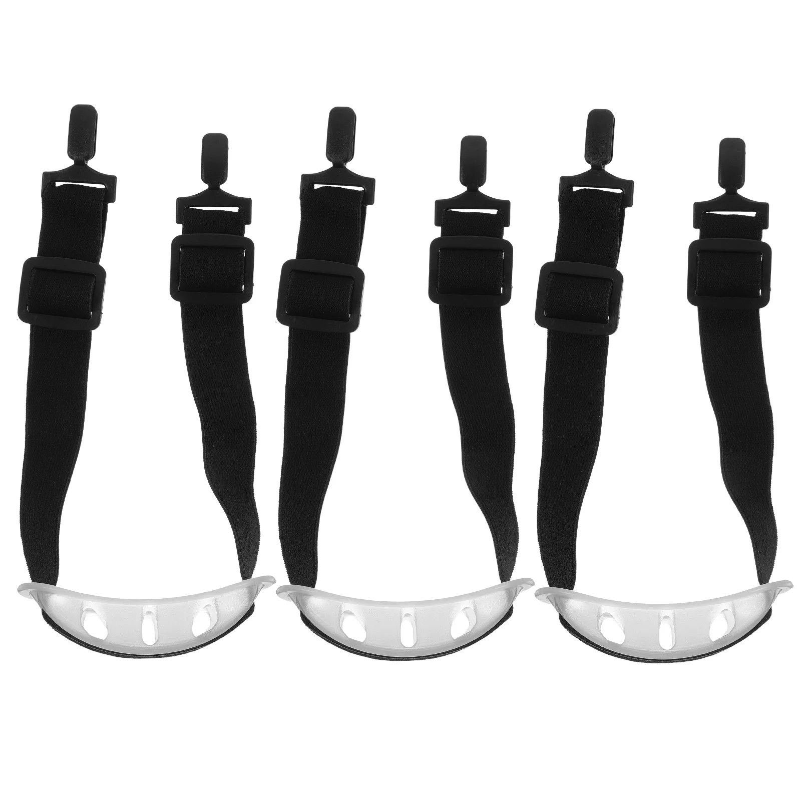 

3 Pcs Chin Strap Protector Adjustable Straps for Hard Hats Construction Hockey