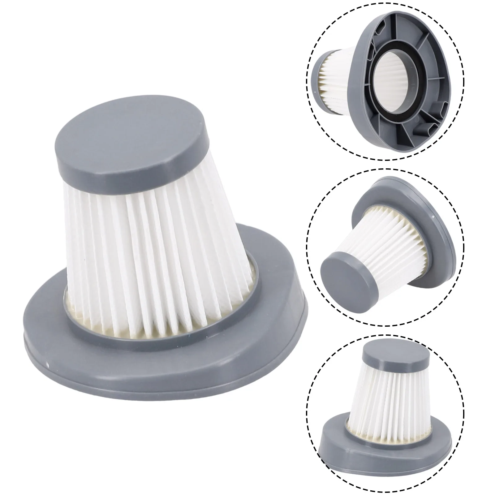 Washable And Reusable Vacuum Cleaner Filter For HanFuRen LF-07 LF-07A LF-07C Vacuum Cleaner Filter Cartridge Household Supplies