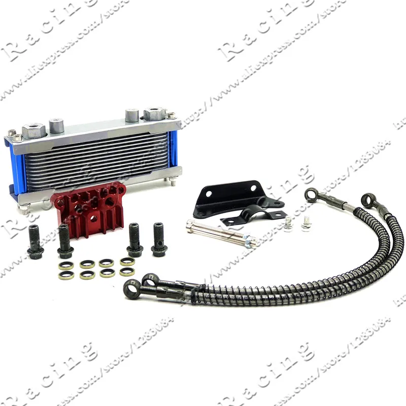 Ölkühler für Zongshen Lifan 140cc 150cc Refires Off-Road Motorrad Aluminiumlegierung Kühler 125cc Dirt Pit Monkey Bike Atv
