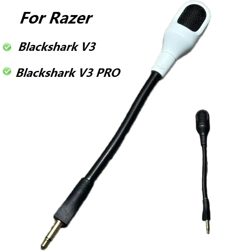 Replacement Microphone for Razer BlackShark V3 and V3 Pro Wireless 2.4G Bluetooth Gaming Headset Spare Part
