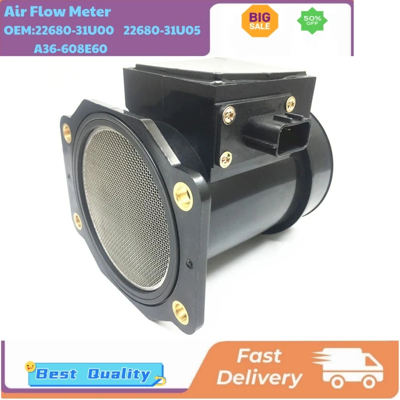 

Расходомеры воздуха 22680-31U00 22680-31U05 A36-608E60 Датчики массового расхода воздуха для автомобилей Nissan Cefiro A32 Infiniti