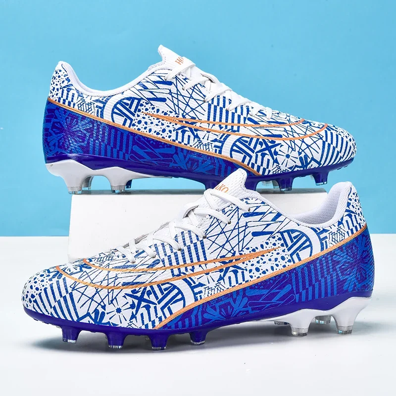 New Men Soccer Shoes Original Football Shoes Indoor Kids Professional Football Field Boots Society Cleats TF/AG Sneaker Non Slip