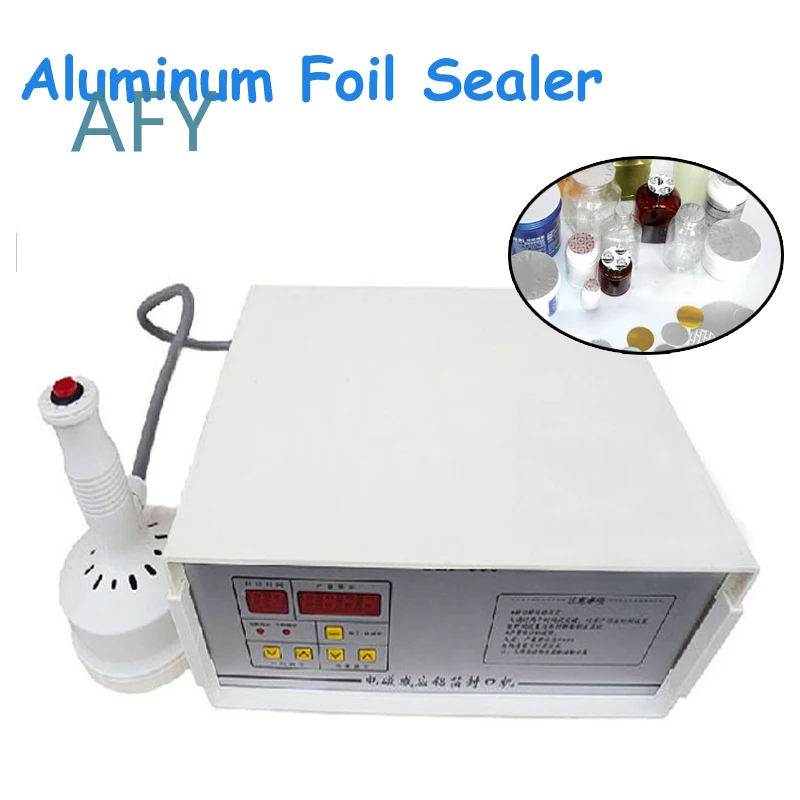 Handheld Aluminum Foil Sealing Machine for Bottle Packaging 20-100mm Electromagnetic Continuous Induction Sealer for Food