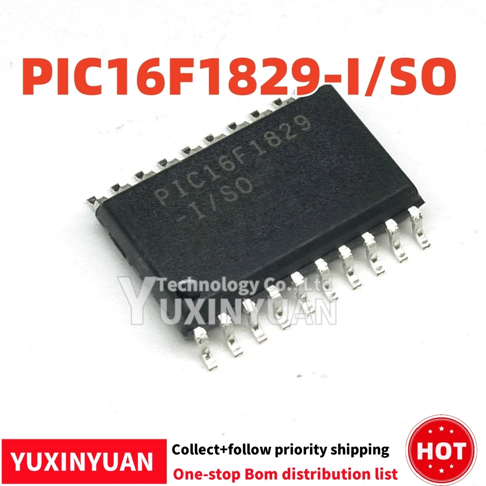 

5шт PIC16F1829-I/SO SOP-20 В НАЛИЧИИ YUXINYUAN