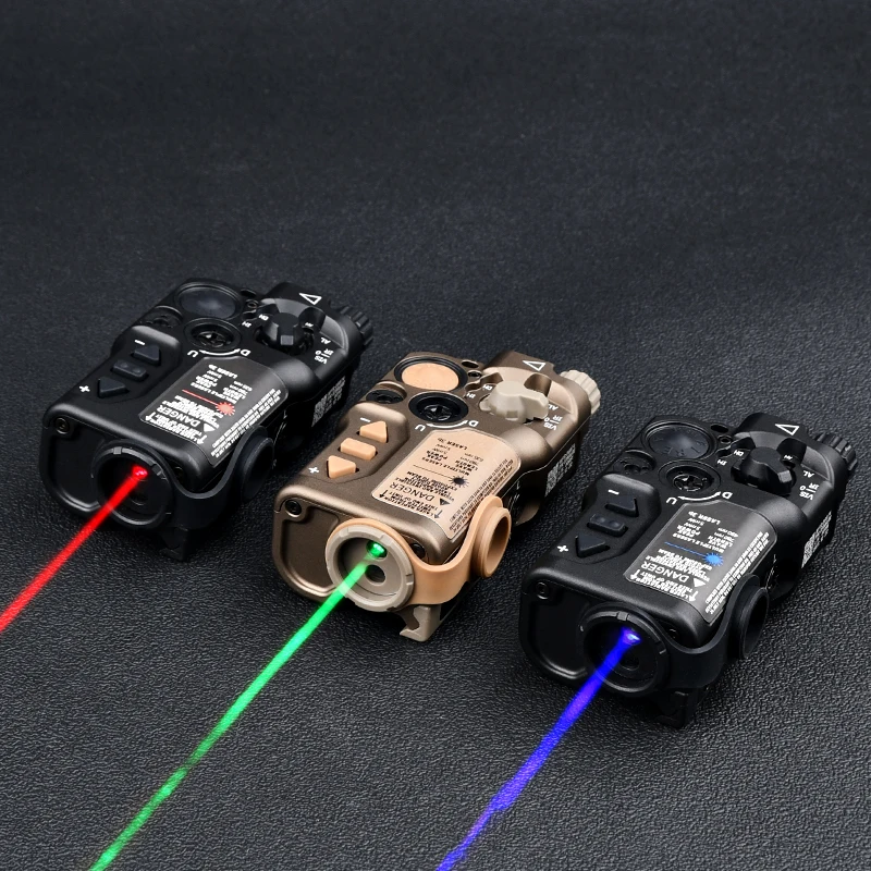 RAID X Laser Designator Red Green Blue IR Laser Return to Zero Aiming Outdoor Hunting Scout Light Airsoft Weapon Light