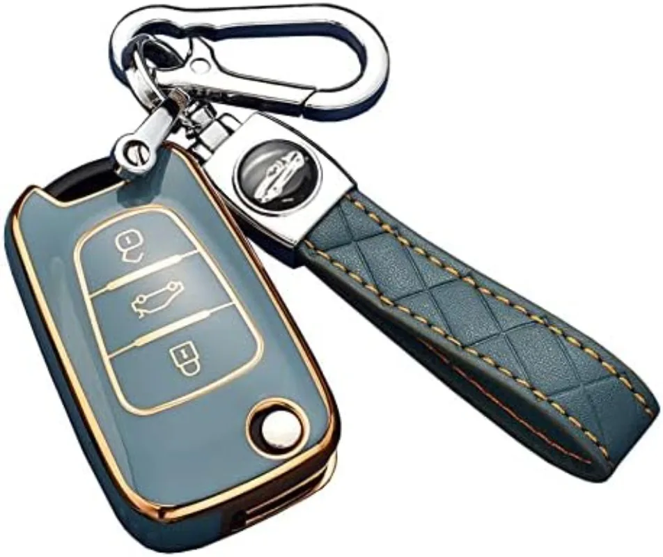 

TPU Key Cover for Hyundai I20 I30 I35 IX20 IX35 Durable and Protective Car Key Case