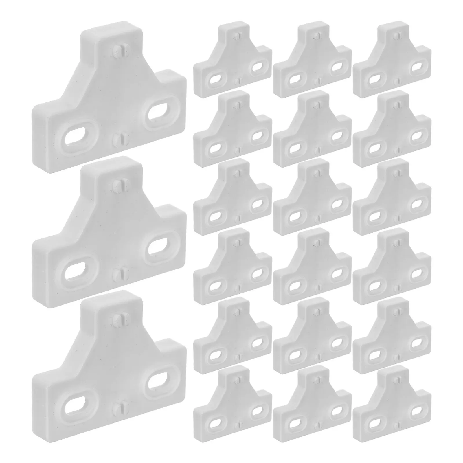 

50 шт. пластиковых прокладок-разделителей для скрытых петель шкафов, для гидравлических дверей, фурнитура для скрытых петель