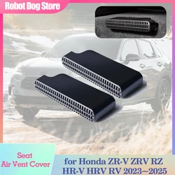 2 Stuks Autostoel Luchthoes Voor Honda ZR-V Zrv Rz HR-V Hrv Rv 2023 ~ 2025 Duct Vloer Onder Uitlaat Uitlaat Uitlaat Grille Sieraccessoires