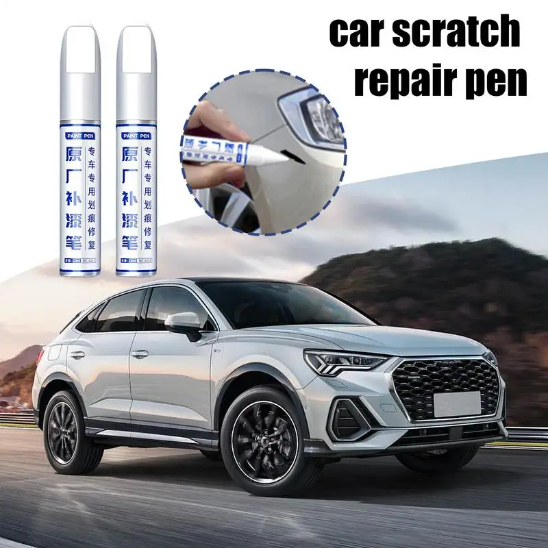 Scratch Pens For Cars 12ml Repair Painting Pens Weather-Resistant Repair Painting Pens Protective Car Fill Paint Pen For