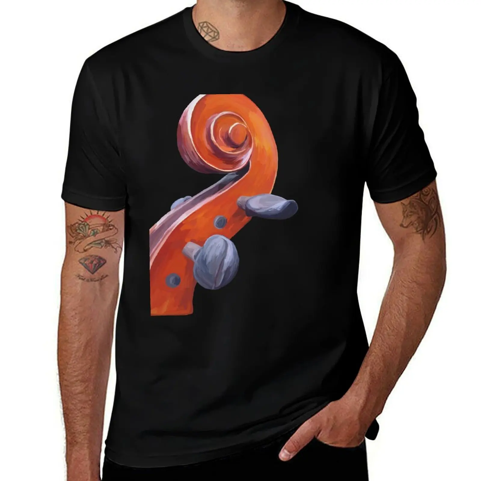 Violin | Viola | Cello | Bass T-Shirt t shirts for man slim fit T-Shirt