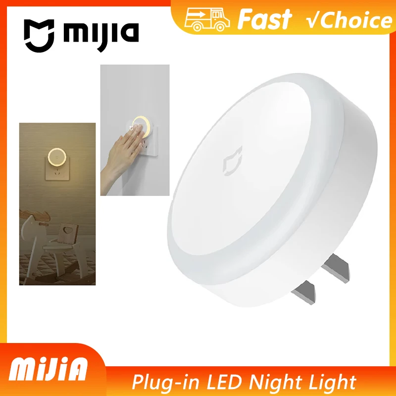 New MIJIA LED Smart Infrared Human Body Motion Sensor Dimmable Control Lighting Night Light For Smart Home No Battery