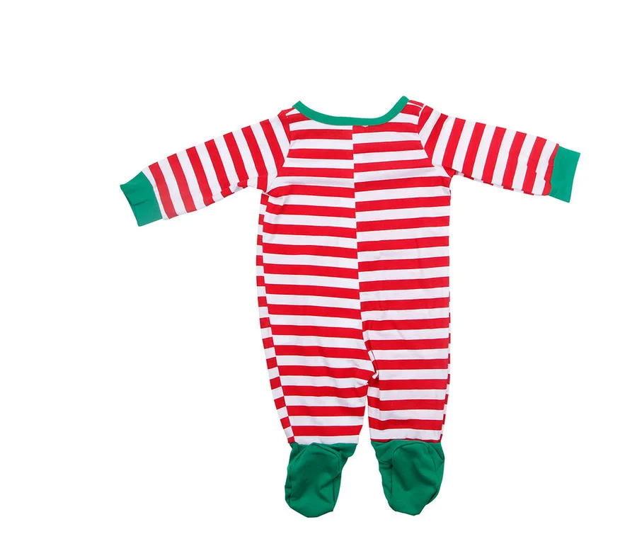 Christmas Xmas Family Matching Outfits Mom Dad Kids 2 Pieces Pajamas Set Baby Rompers Casual Sleepwear Mom Daughter child clothi