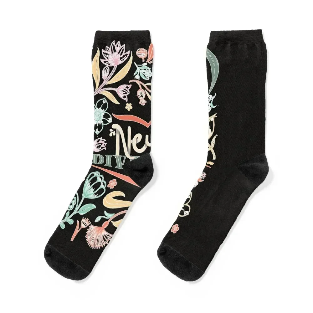 Neurodivergent Active T-Shirt Socks Christmas Soccer Designer Man Socks Women's