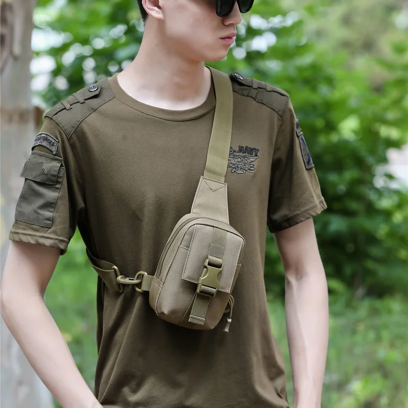 

Lightweight Casual Sports Bapa Outdoor Men's Single oulder Crossbody Small Chest Bag Practical Mobile Phone Bag