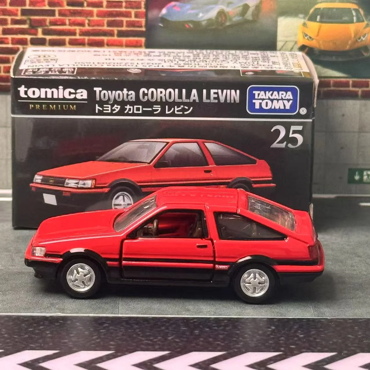 Takara Tomy Tomica Premium 25 Toyota Corolla Levin auto legering speelgoed motorvoertuig gegoten metalen model voor kinderen