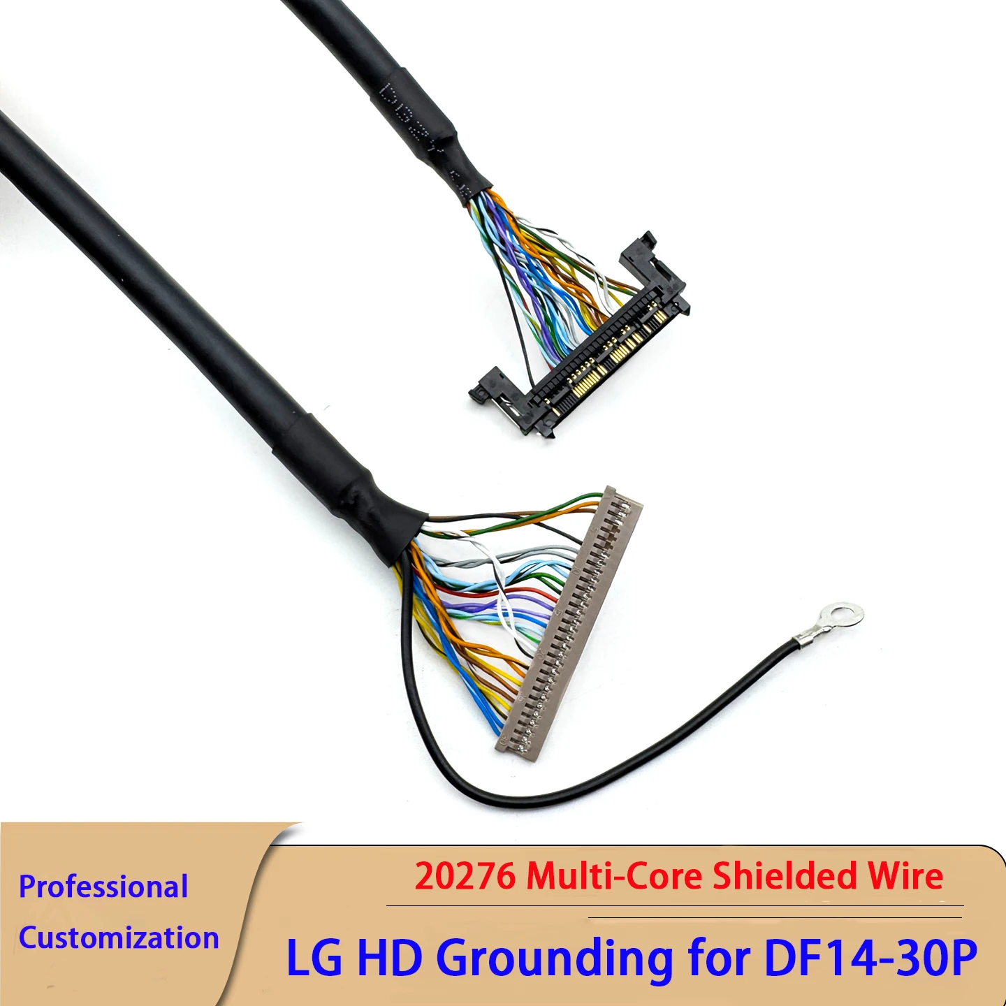 

LG High-Resolution Grounding for DF14-30P, Shielded Wire 20276 Multi-Core Shielded Wire, FIRE51P Right Power Supply, LG HD