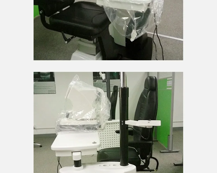 Hubtisch mit Computer-Optometrie-Kombination