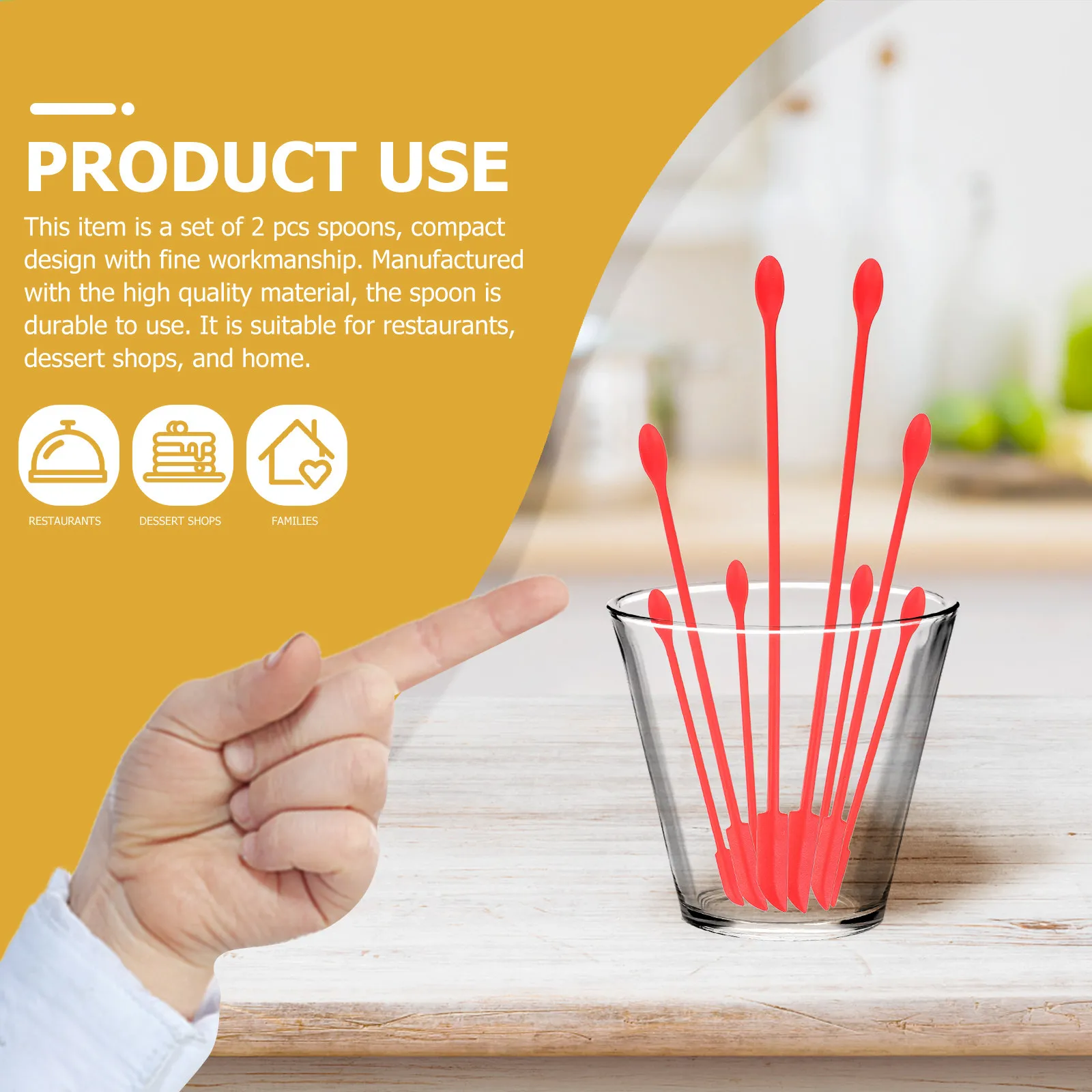 

8Pcs Scraper Set Silicone Makeup Spatula for Jar Bottle Kitchen Baking Tools Multipurpose Small Scraper