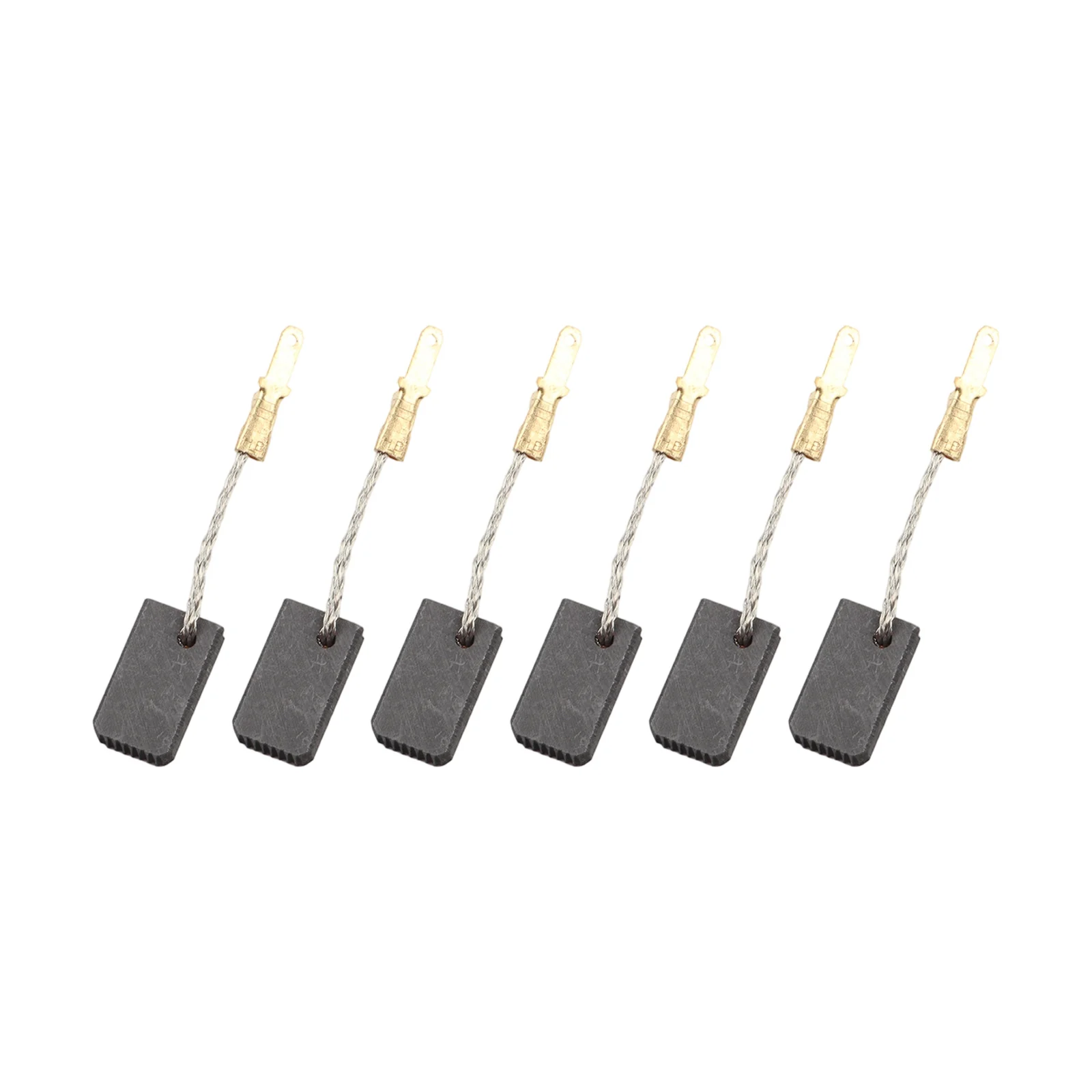 6pcs Carbon Brush Kit Compatible with For 316046800 for W8115 W8125 W11125 WE14150 WE14125 Angle Grinder Power Tool Parts