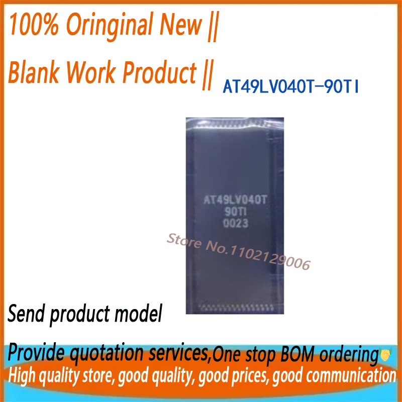 5Pcs/Lot AT49LV040T-90TI AT49LV040T AT49LV040T-90 TSOP32