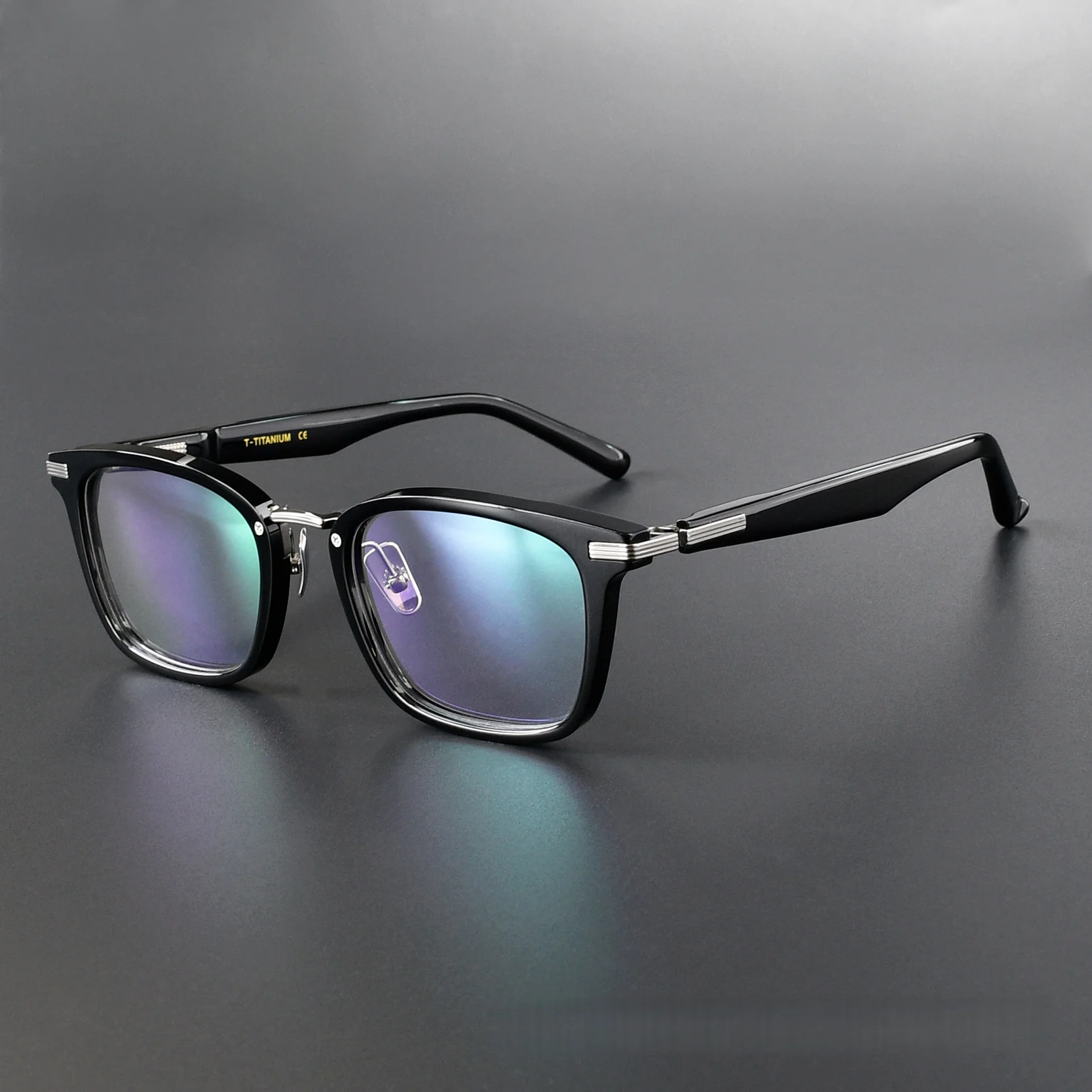 2026 World Fashion Trend Classic Square Men's Luxury Glasses Casual Retro Exquisite Titanium Alloy Acetate Women's Glasses Frame