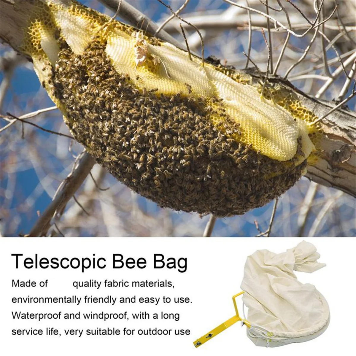 Bee Swarm Trap Beekeeper Tools Bee Swarm Beekeeping Equipment Bee Catching Beekeeping Bag