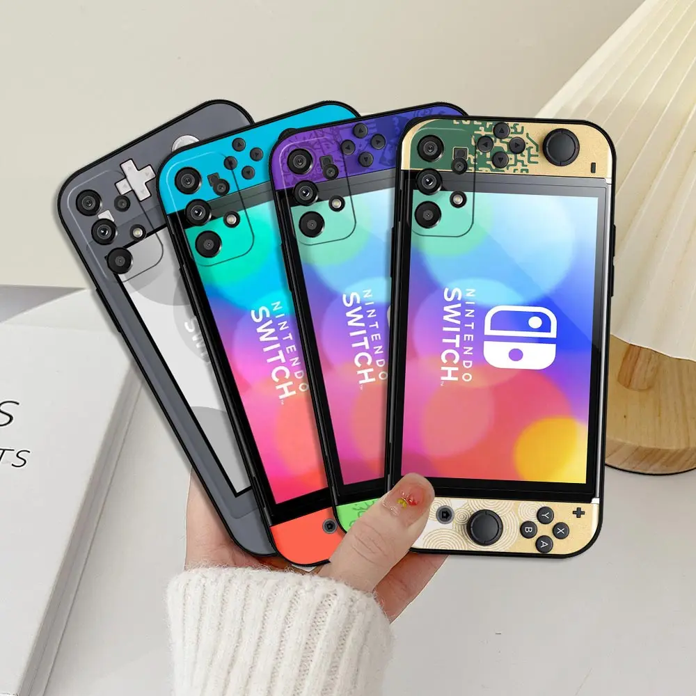 Classic Reliver Stress Gameboy Console Case For Samsung Galaxy A55 A54 A53 A52 A52S A51 A53 A35 A34 A33 A32 A31 A24 Cqoue Cover