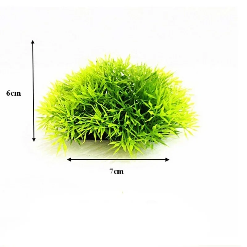 1PCS Aquarium Decoration 3 Colors Artificial Aquatic Plastic Plants Grass Fish Tank Ornament Decorations Home Accessories