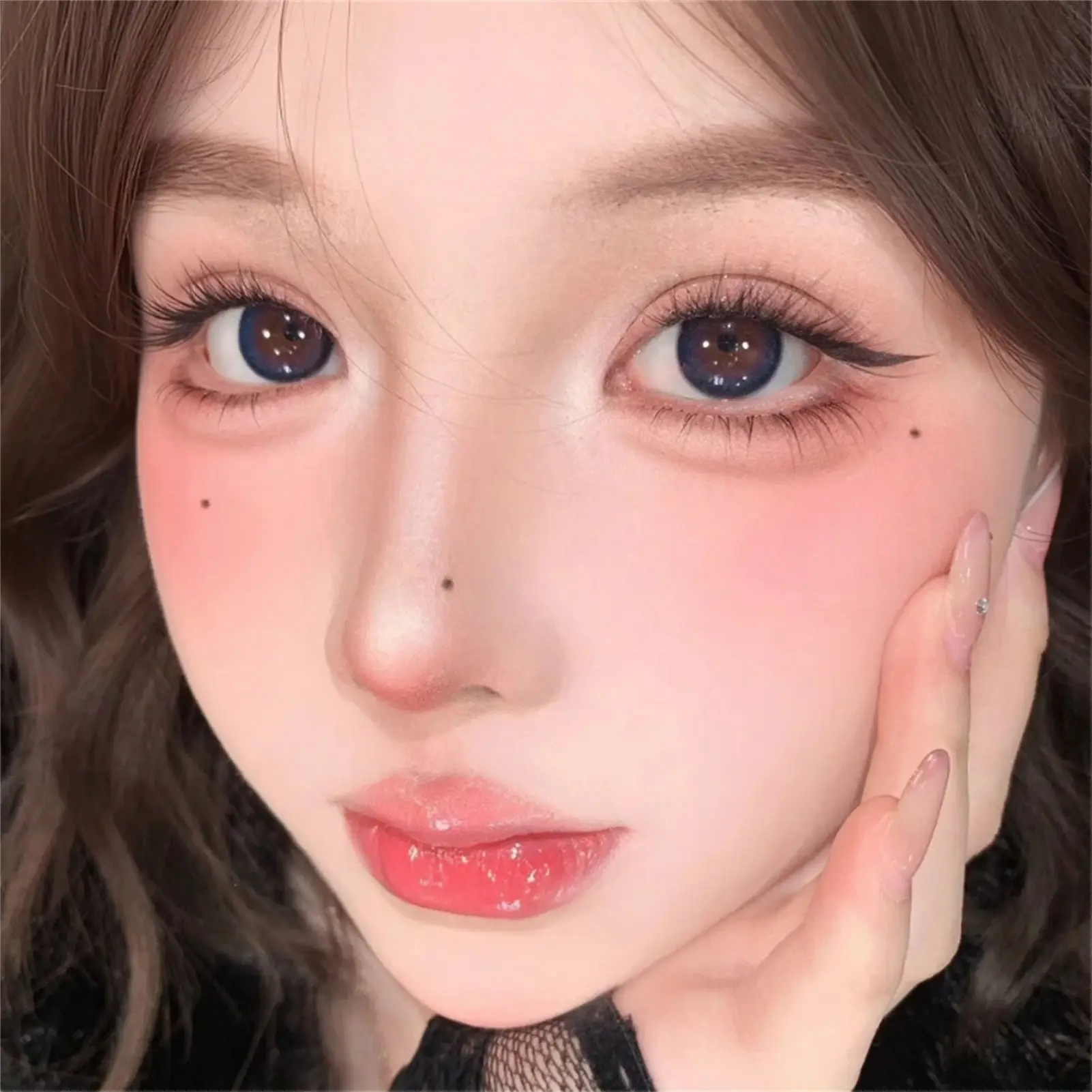 Dense Fishtail False Eyelashes Volume Enhancing Foxes Lash Extensions For Daily Makeup Natural Cat Eyes Wispy C Curl Fake Lashes