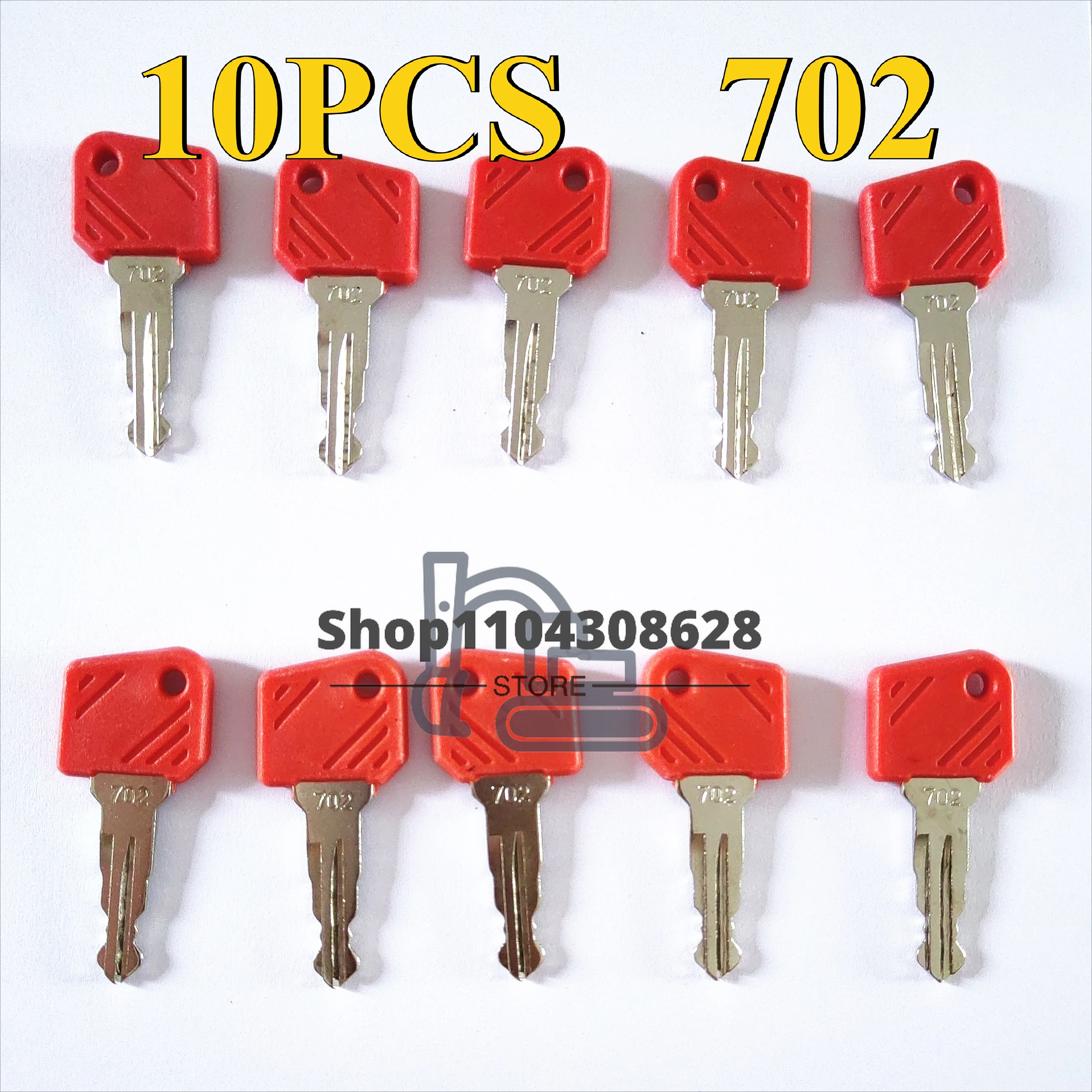 

10 шт. 702 ключи зажигания для Jungheinrich ECE220/ETV114N 26906870