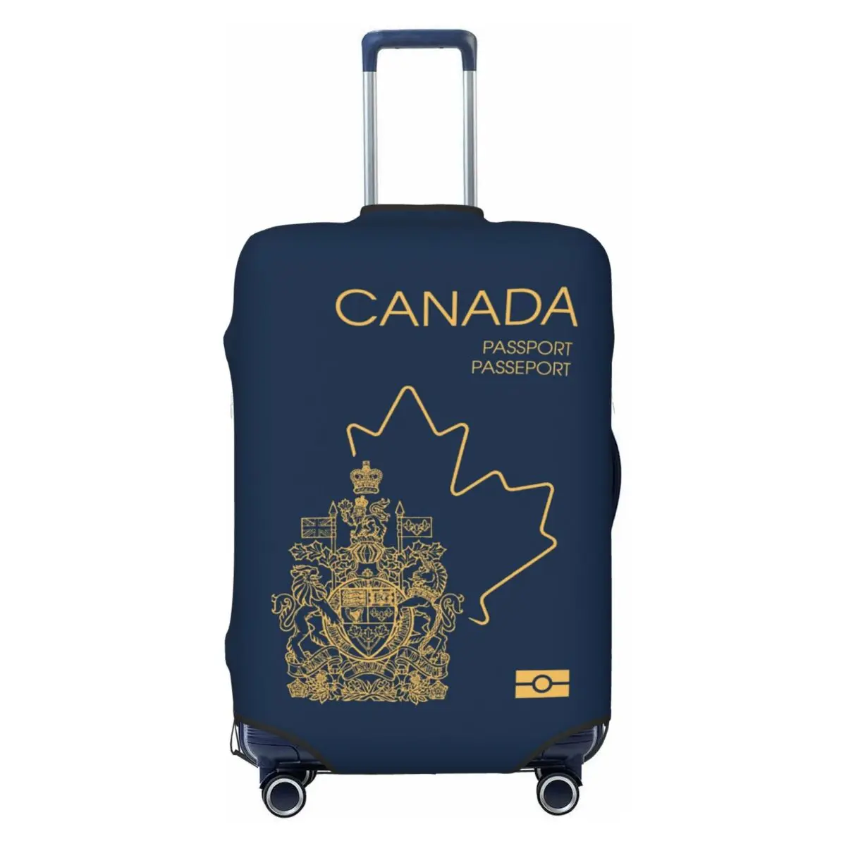 

Чехол для дорожного багажа для паспорта Канады, моющийся чехол для чемодана, подходит для 18-32 дюймов