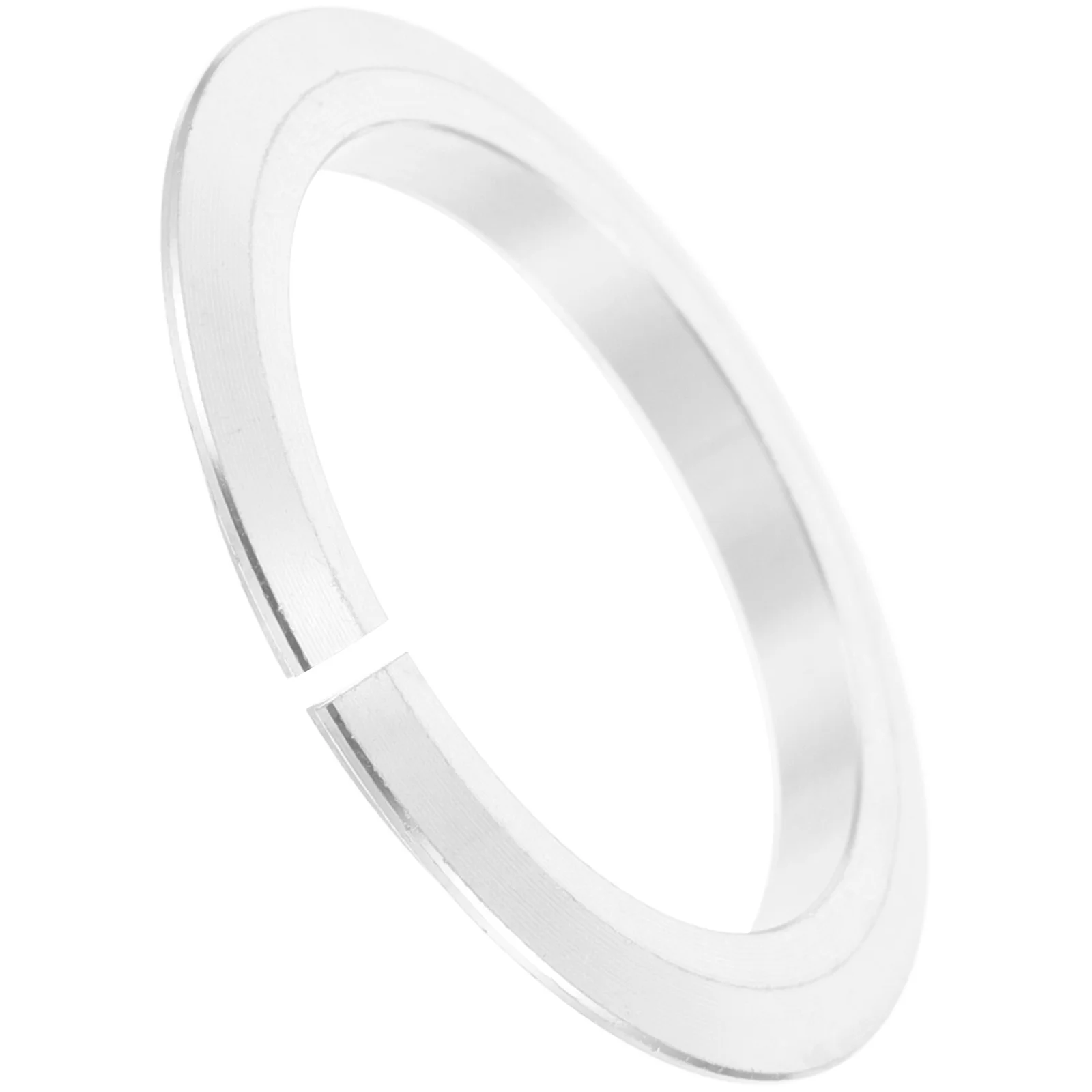 Bike Fork Spacer 20Mm Alloy Headset Spacers Universal Fit For Mountain Road Bicycle Front Fork Replacement Durable Metal