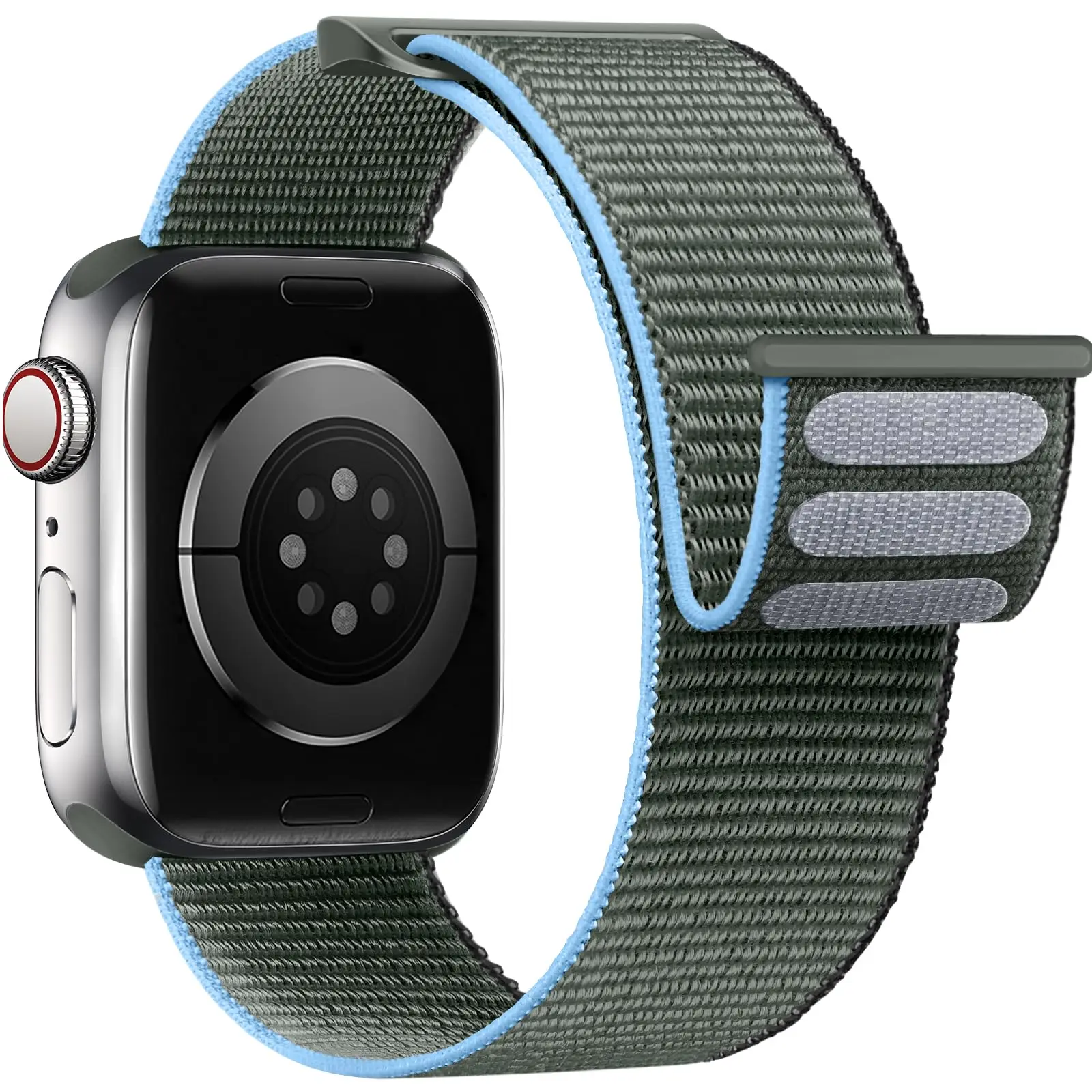 Nylon lus voor Apple Watch-band 45 mm 44 mm 49 mm 46 mm 42 mm 41 mm 40 mm Correa-armband iWatch-serie 11 6 Se 7 8 9 10 Ultra 2-band