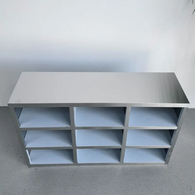 201 single-sided shoe cabinet, 3rd floor, 9 grids, no door, dust-free purification workshop for employees, shoe cabinet