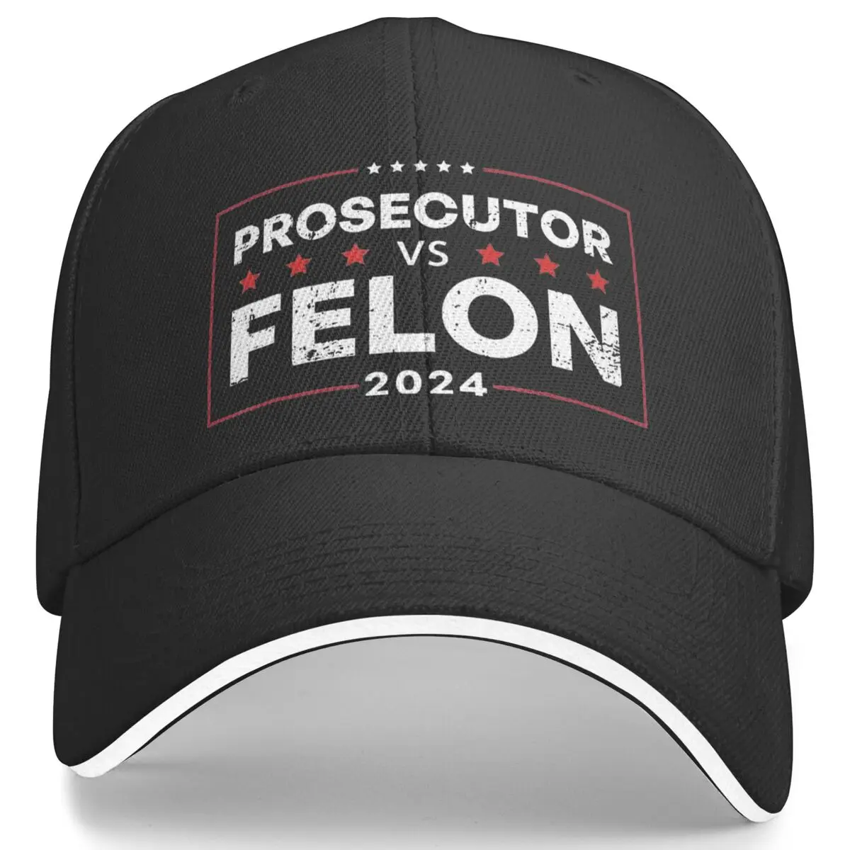 Prosecutor Vs Felon 2024 Vote Kamala Harris Gift Baseball Cap Running Wholesale Trucker Hat Men Adult Stylish Print Snapback Cap