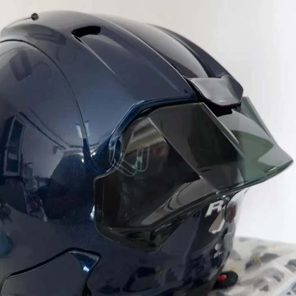 オートバイヘルメットスポイラーリアウイングバイクテールパーツ