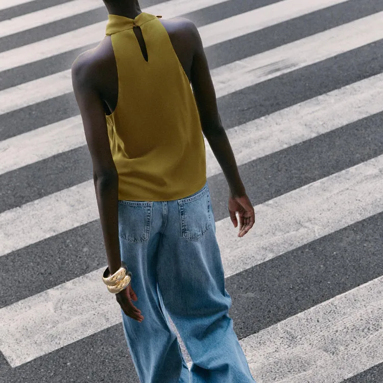 Z Women's Faion Simple Elegance Collar Top Hang Ne Design Versatile ort Length Outerwear for Daily Wear 2025 New A...