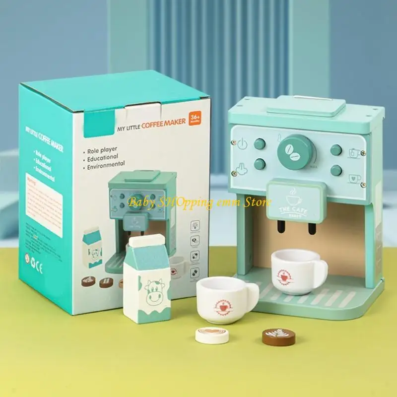 23GD Finge Play Play Cafeter Juego para niños Regalo juguete cocina imaginativo